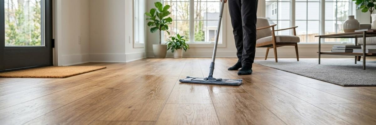 How to clean LVP Flooring