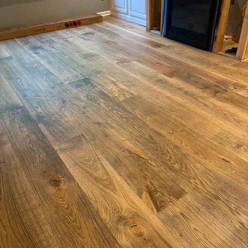 Hardwood flooring installation in Releigh NC