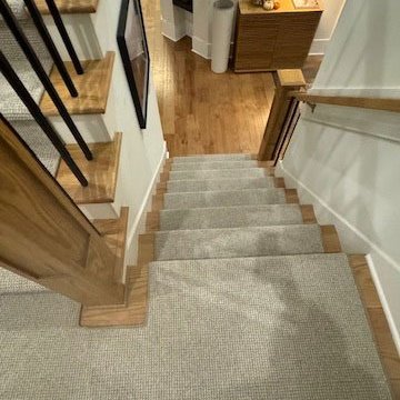 installing carpet stair runners in Releigh NC