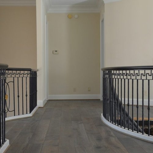 Installed Duchateau engineered hardwood flooring throughout the second floor