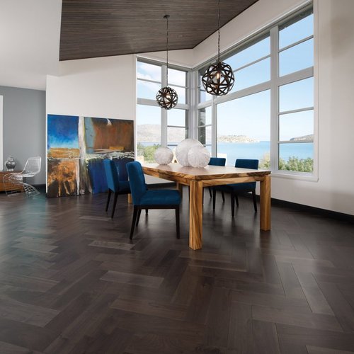 Mirage Admiration Walnut Character Charcoal Herringbone